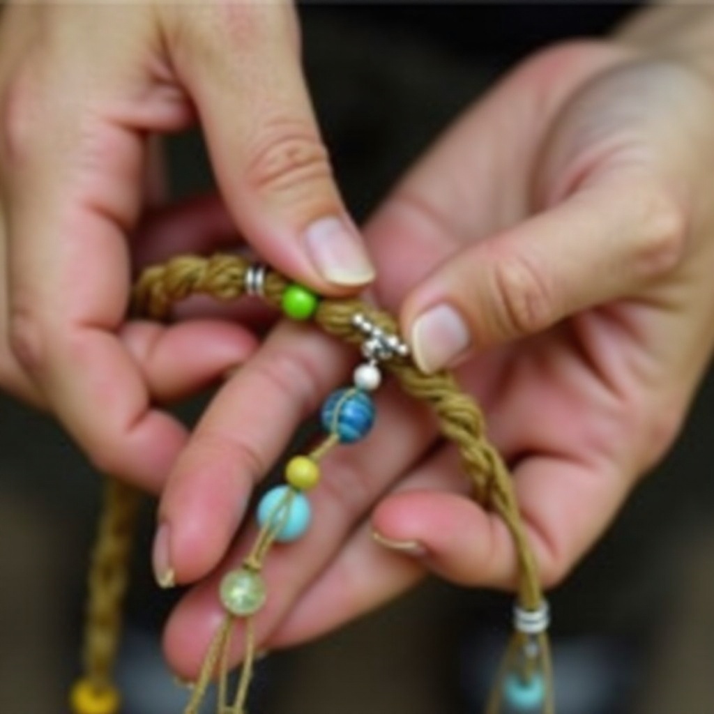 كيفية صنع أساور القنب بالخرز: دليل كامل