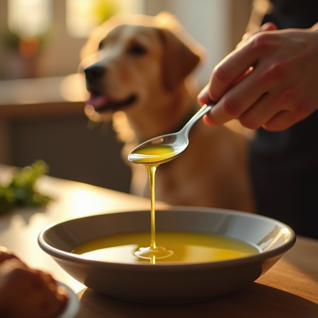Capire quanto olio d’oliva aggiungere al cibo del tuo cane