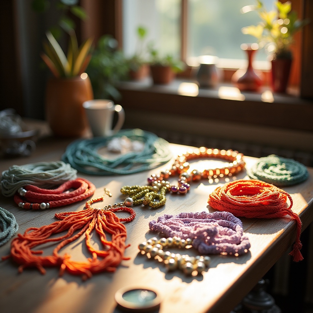 أتقن فن ربط العقد: دليل شامل لصنع القلائد بالعقد.