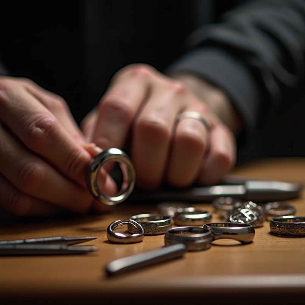 اكتشاف متوسط حجم الخاتم للرجل: دليل مفصّل