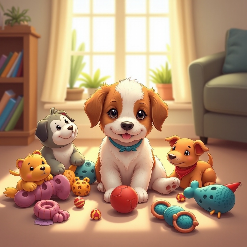 كم عدد الألعاب التي يجب أن يمتلكها الجرو: تحقيق التوازن المثالي