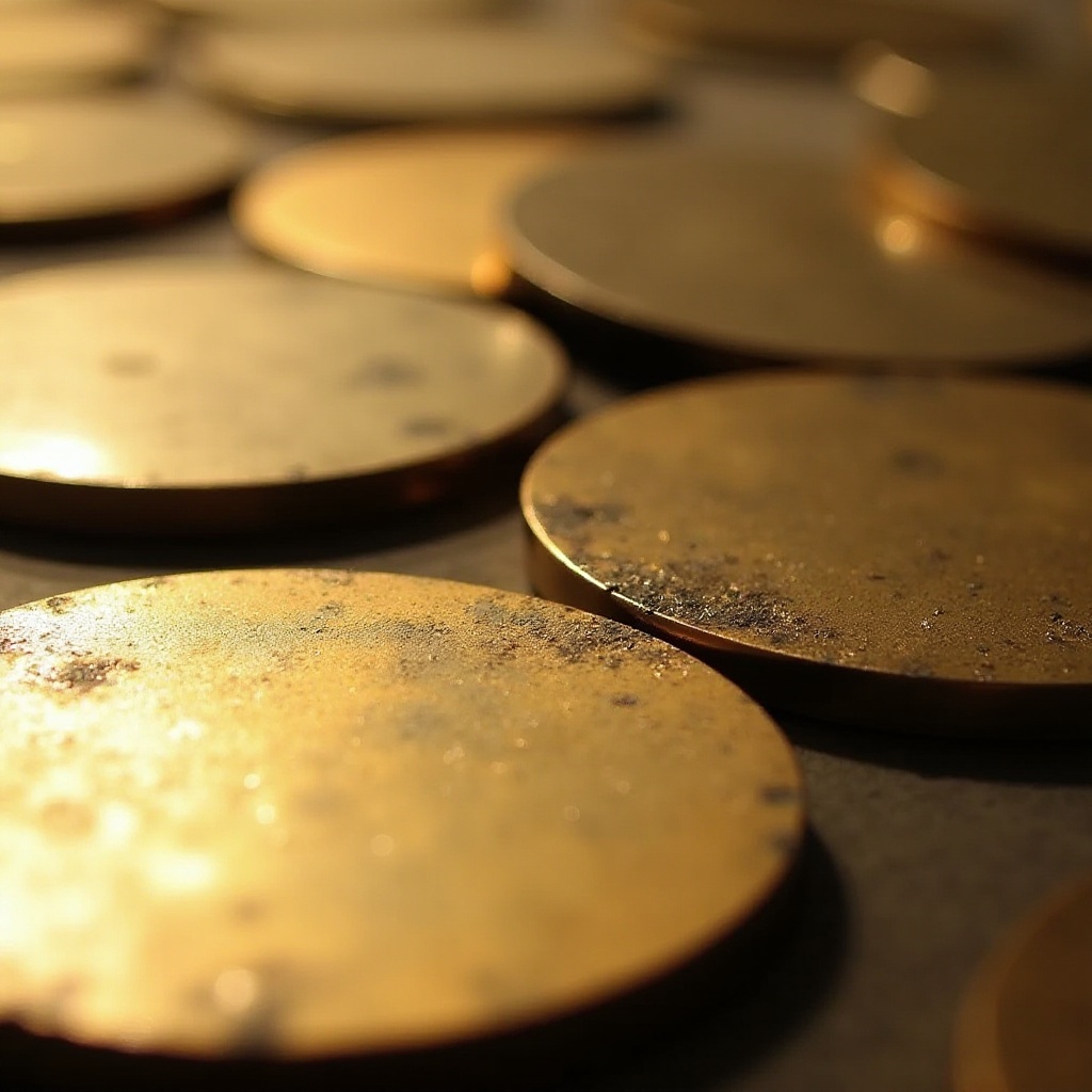 un anello di ottone si appannerà